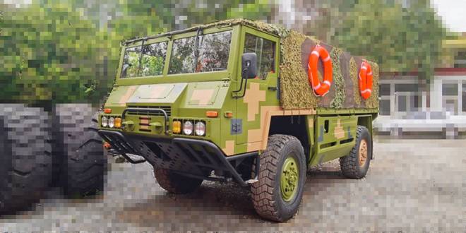 研判一款军用越野四驱“面包车”技战术状态：品牌型号篇(图8)