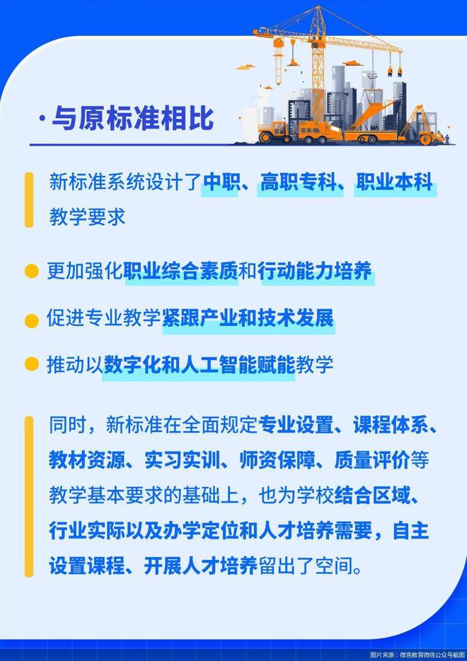 对位新经济、新职业教育部修订职业教育专学标准(图2)