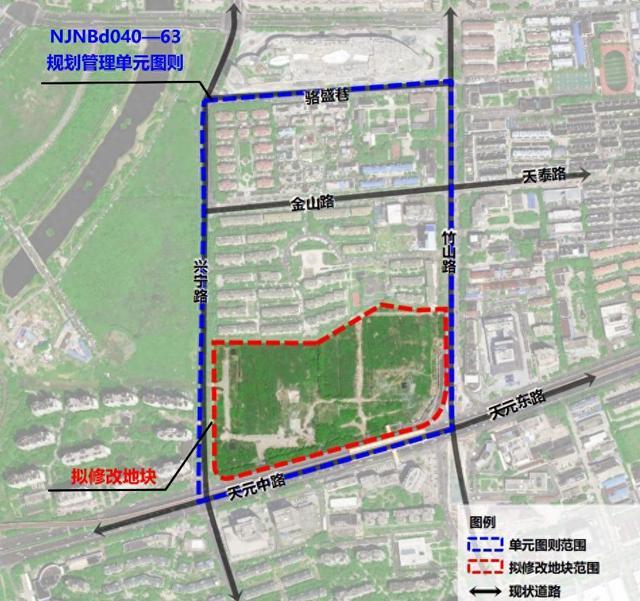 江宁发布控规调整百家湖中心片区新增2幅宅地(图1)